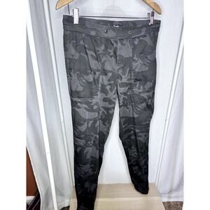 Supplies Gray Camo Stretchy Waist Pull On Urban Jogger Pants